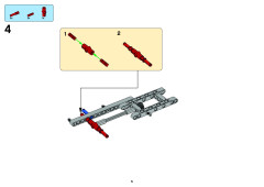 LEGO 8258 instructions page 5 – build guide